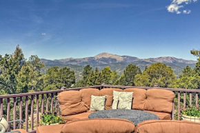 Large Ruidoso Home with Stunning Views and Hot Tub